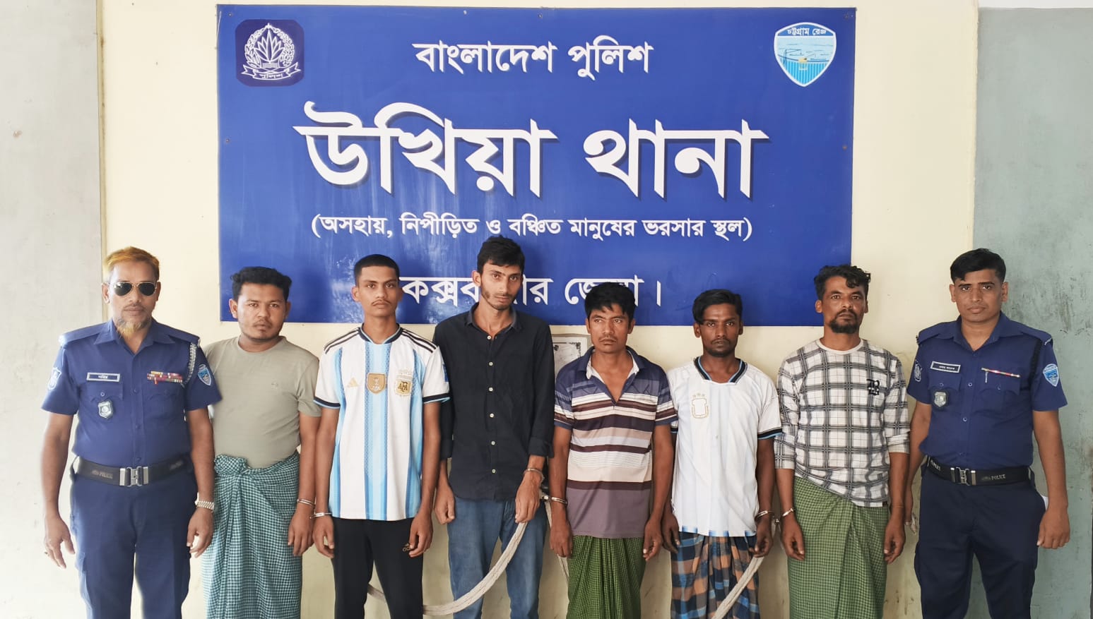 উখিয়ায় ২৪ ঘণ্টায় ৬ জন গ্রেপ্তার
